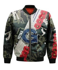 Georgetown Hoyas Bomber Sport Style Keep Go on- NCAA