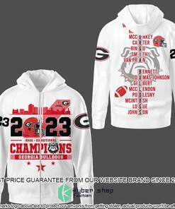 Georgia Bulldogs 2023 National Champions 3D Hoodie