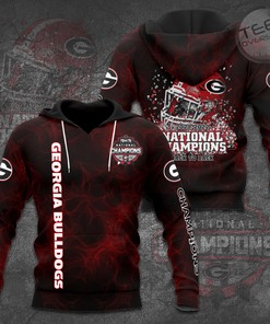Georgia Bulldogs 3D Hoodie NFL Clothes