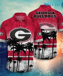 Georgia Bulldogs Hawaiian Shirt Palm Tree Georgia Bulldogs Gift