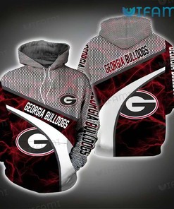 Georgia Bulldogs Hoodie 3D Armor Pattern Gift for Bulldogs Fans