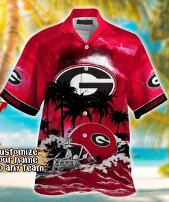 Georgia Bulldogs NCAA Best Hawaiian Shirt Ever- Customize Any Team Any League