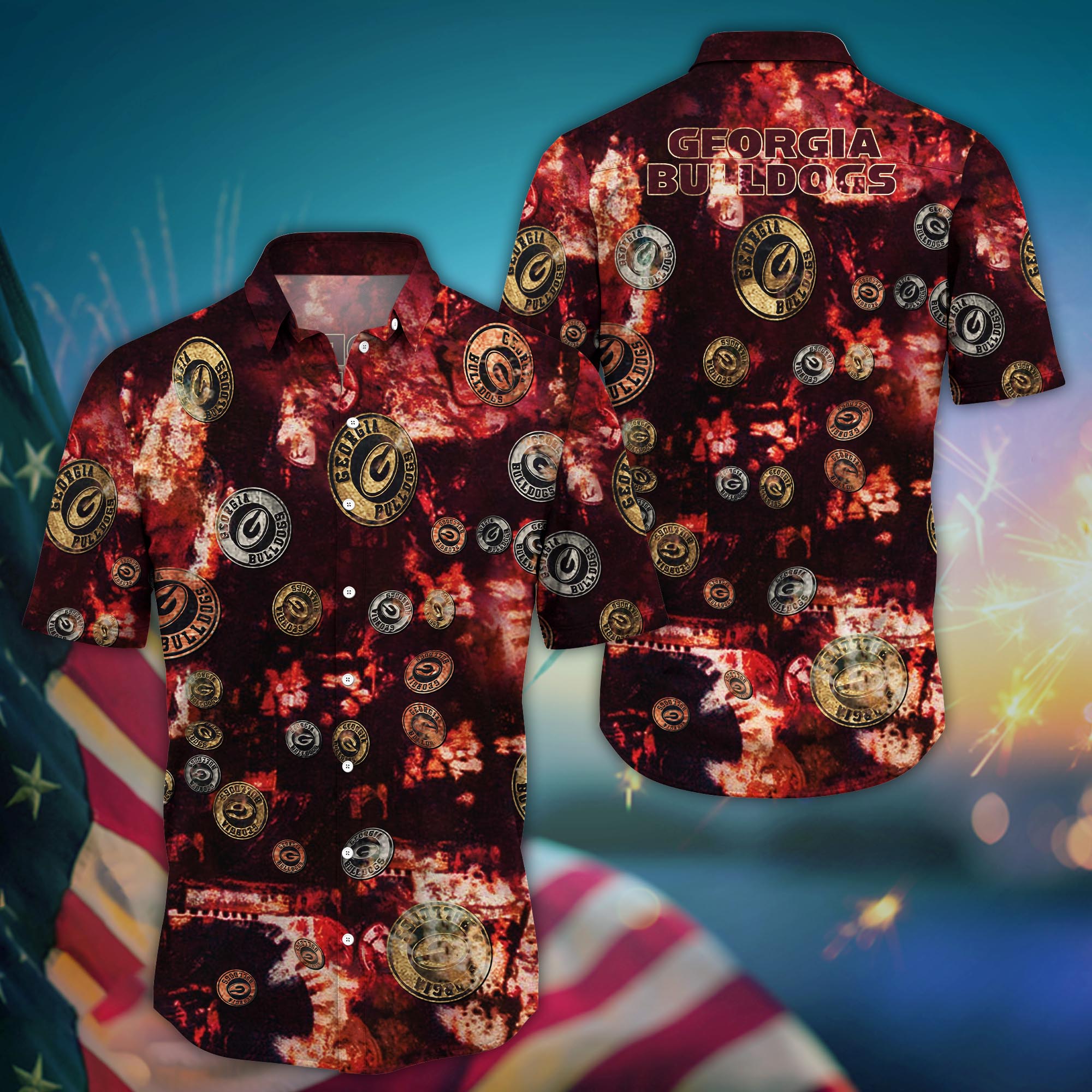 Georgia Bulldogs NCAA Hawaii Shirt For Fans Ver 2