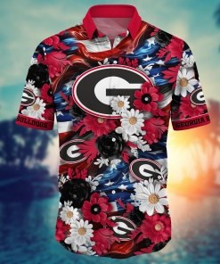 Georgia Bulldogs NCAA Hawaii Shirt Ver 2