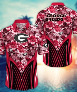 Georgia Bulldogs NCAA Hawaiian Shirt, Aloha Shirt Ver 1