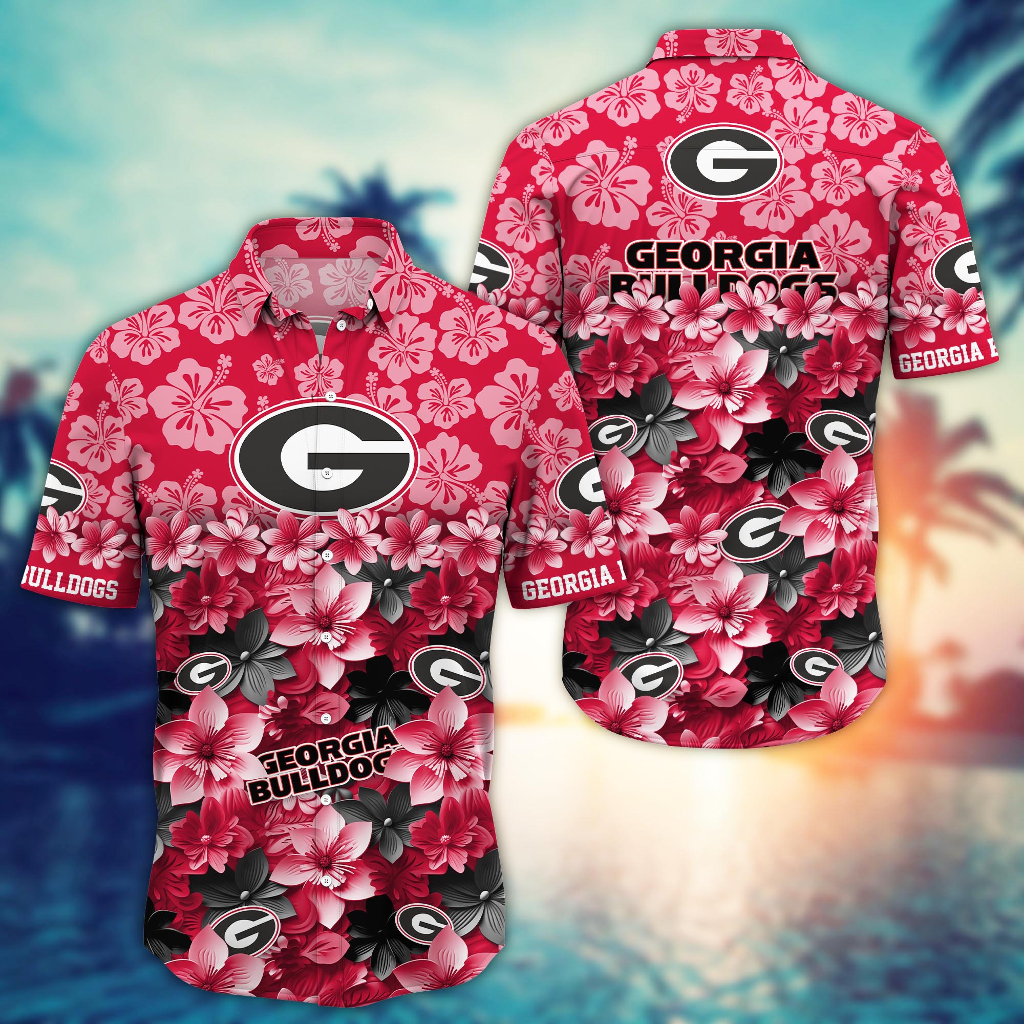 Georgia Bulldogs NCAA Hawaiian Shirt Gift For Fan