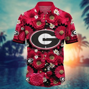 Georgia Bulldogs NCAA Hawaiian Shirt for This Summer Customize Shirt Any Team