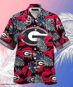 Georgia Bulldogs Summer Beach Hawaiian Shirt Stress Blessed Obsessed