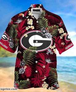 Georgia Bulldogs Summer Beach Hawaiian Shirt This Flag Offends You