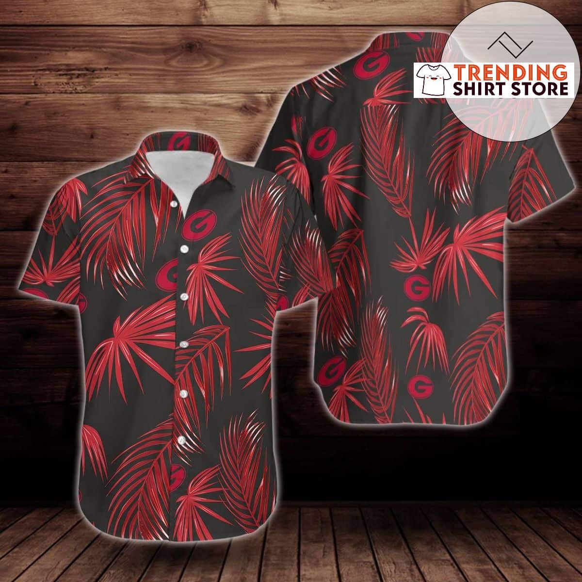 Georgia Bulldogs Uga Hawaiian Shirt Best Gift for Football Lovers