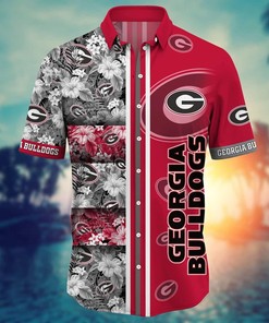 Georgia Bulldogs Uga Hawaiian Shirt Birthday Gift for Beach Lovers