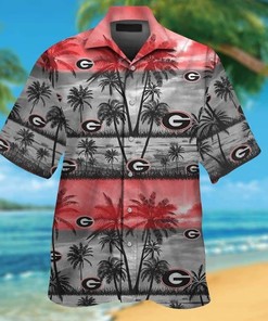 Georgia Bulldogs Uga Hawaiian Shirt Gift for Beach Lovers