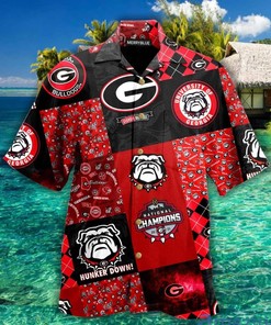 Georgia Bulldogs Uga Hawaiian Shirt Unique Gift for Football Lovers