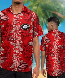 Georgia Bulldogs Uga Hawaiian Shirt for Beach Lovers