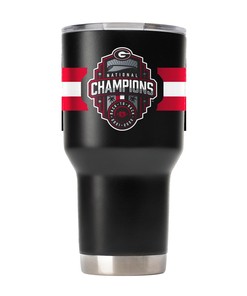 Georgia National Champs  Black Tumbler-2022