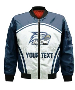 Georgia Southern Eagles Bomber Curve Style Sport- NCAA