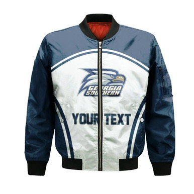 Georgia Southern Eagles Bomber Curve Style Sport- NCAA