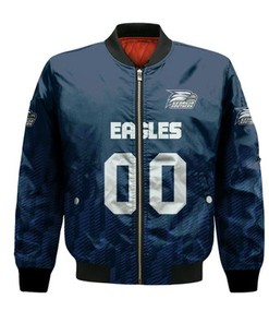 Georgia Southern Eagles Bomber Jacket Logo Sport Ombre  - NCAA
