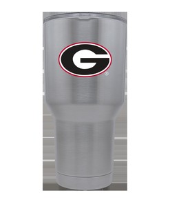 Georgia Stainless Steel Tumbler - Georgia Stainless Steel Tumbler, Gift for Fans