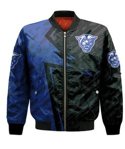 Georgia State Panthers Bomber Abstract Pattern Sport- NCAA