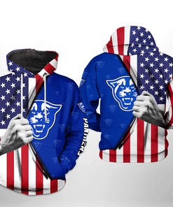 Georgia State Panthers NCAA US Flag 3D Printed Hoodie/Zipper Hoodie