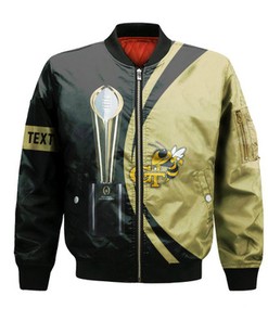 Georgia Tech Yellow Jackets Bomber 2022 National Champions Legendary- NCAA