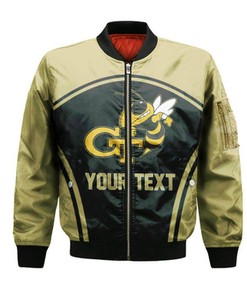 Georgia Tech Yellow Jackets Bomber Curve Style Sport- NCAA
