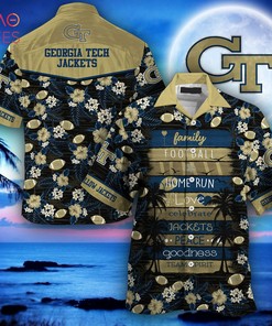 Georgia Tech Yellow Jackets Hawaiian Shirt