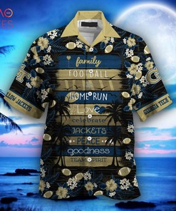 Georgia Tech Yellow Jackets Hawaiian Shirt