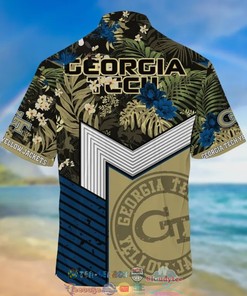 Georgia Tech Yellow Jackets NCAA Tropical Hawaiian Shirts
