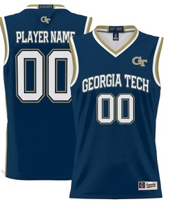 Georgia Tech Yellow Jackets NIL Men Basketball Custom Jersey - Navy