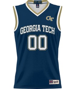 Georgia Tech Yellow Jackets NIL Men Basketball Custom Jersey - Navy