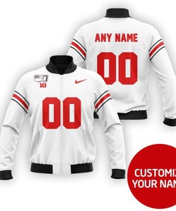 Georgia Tech Yellow Jackets Ncaa Sport Team White Personalized Number Name Jersey Style Gift For Yellow Jackets Fans Bomber Jacket