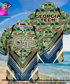 Georgia Tech Yellow Jackets Summer Hawaiian Shirts for Sports Fans This Season