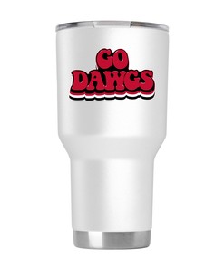 Georgia White Retro Tumbler - Georgia White Retro Tumbler, Perfect Gift for Fans