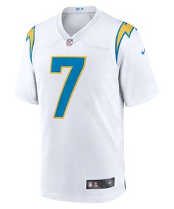Gerald Everett Los Angeles Chargers Game Player Jersey - White