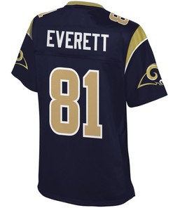Gerald Everett Los Angeles Rams Nfl Pro Line Womens Player Jersey - Navy