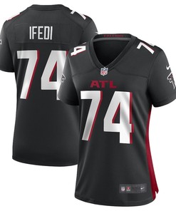 Germain Ifedi Atlanta Falcons Women's Game Player Jersey - Black