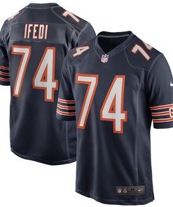 Germain Ifedi Chicago Bears Game Player Jersey - Navy Nfl