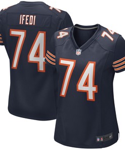 Germain Ifedi Chicago Bears Womens Player Game Jersey - Navy Nfl