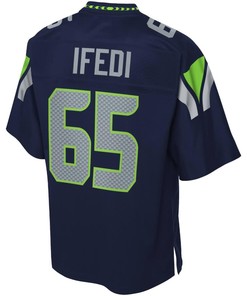Germain Ifedi Seattle Seahawks Nfl Pro Line Player Jersey - College Navy