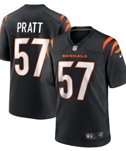 Germaine Pratt 57 Cincinnati Bengals Game Jersey - Black