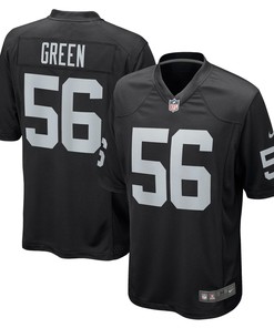 Gerri Green Las Vegas Raiders Player Game Jersey - Black Nfl