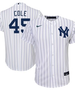 Gerrit Cole New York Yankees Home Replica Player Jersey - White Mlb