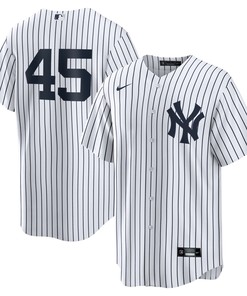 Gerrit Cole New York Yankees Home Replica Player Name Jersey White Mlb