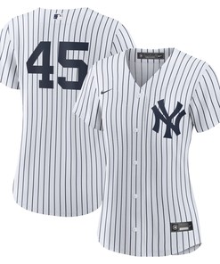 Gerrit Cole New York Yankees Womens Home Replica Player Jersey White Mlb
