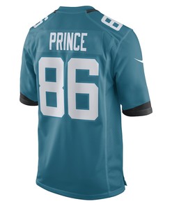 Gerrit Prince Jacksonville Jaguars Team Game Player Jersey - Teal
