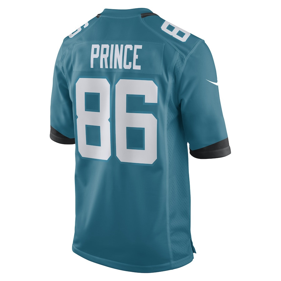 Gerrit Prince Jacksonville Jaguars Team Game Player Jersey - Teal
