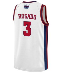 Giancarlo Rosado 3 FAU Owls 2023 Final Four Basketball Men Jersey- White