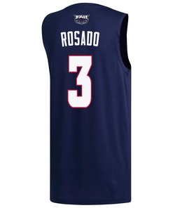 Giancarlo Rosado 3 FAU Owls 2023 March Madness Basketball Men Jersey- Navy